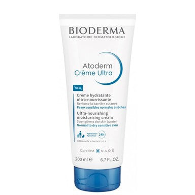 Bioderma Atoderm Ultra Хидратиращ и подхранващ крем за лице и тяло без аромат х200 мл