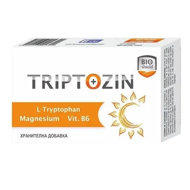 Triptozin при стрес, депресия и безсъние х30 таблетки Bioshield