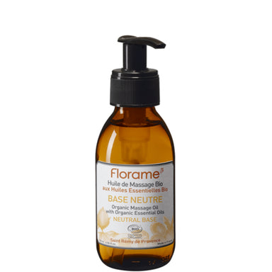 Florame Био масажно масло с неутрална база x120 мл