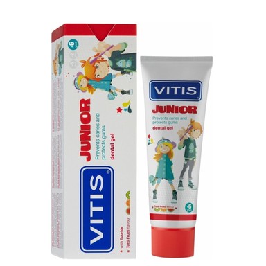 Vitis Junior Паста за зъби тути фрути 6+ години 75 мл
