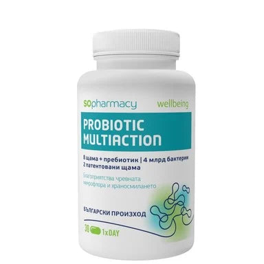 SOpharmacy Пробиотик мултиекшън х30 капсули