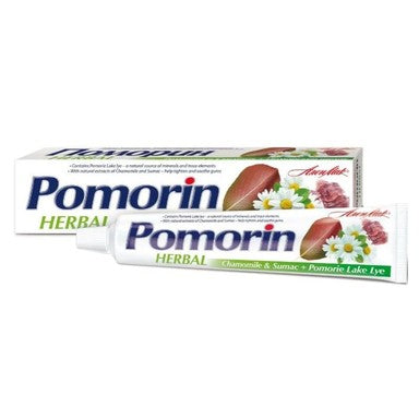 Pomorin Herbal Паста за зъби с лайка и смрадлика х100 мл