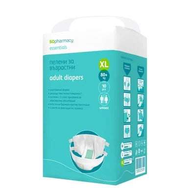 SOpharmacy Essentials Пелени за възрастни размер XL x10 броя