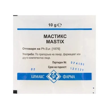 Мастикс зърна за стомаха и устната хигиена x10 г Chemax Pharma