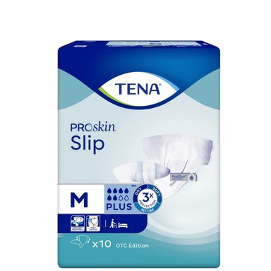 Tena Slip Plus Пелени за възрастни размер M х10 броя
