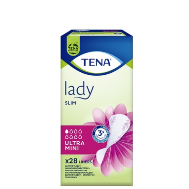 Tena Lady Slim Ultra Mini Урологични превръзки 1 капка 92 мл х28 броя
