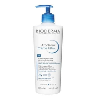 Bioderma Atoderm Ultra Хидратиращ и подхранващ крем за лице и тяло с аромат х500 мл