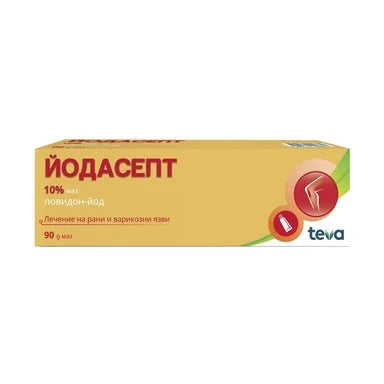 Йодасепт маз 10% х90 г Teva