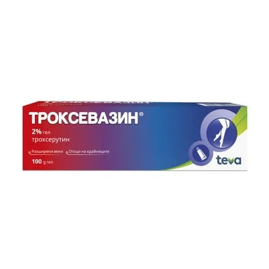 Троксевазин гел 2% х100 г Teva