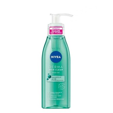 Nivea Derma Skin Clear Измиващ гел при проблемна кожа х150 мл