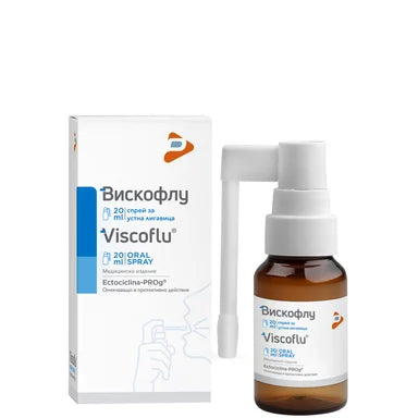 Вискофлу Спрей за устна лигавица x20 мл