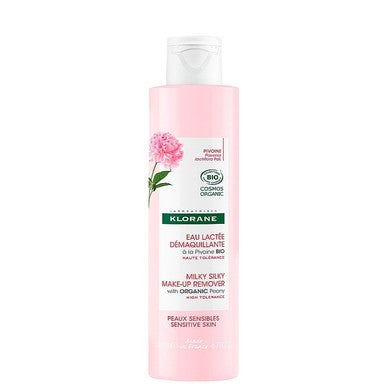 Klorane Млечна почистваща вода с божур х200 мл