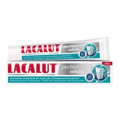 Lacalut Perfect White Избелваща паста за зъби х75 мл