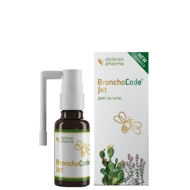 BronchoCode Jet Спрей за гърло х20 мл Doleran Pharma