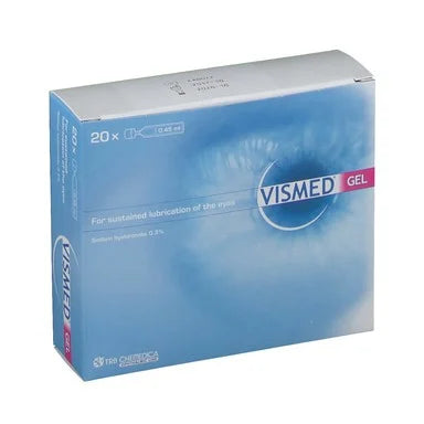 Vismed Гел при сухота в очите 0.45 мл х20 флакона TRB Chemedica