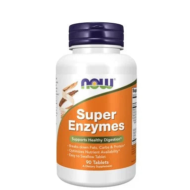 Супер ензими х90 таблетки Now Foods