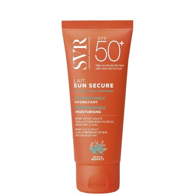 SVR Sun Secure Слънцезащитно хидратиращо мляко SPF50+ x100 мл