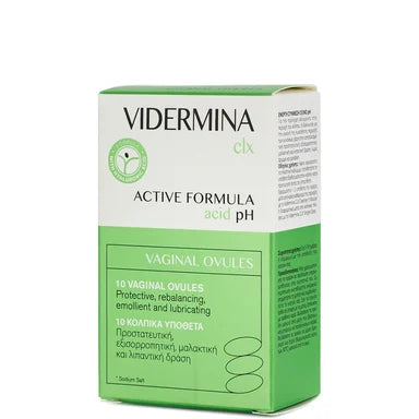 Vidermina CLX Вагинални овули 3 г х10 броя Evital