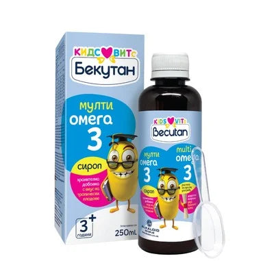 Бекутан Мулти Омега 3 Сироп за деца х250 мл