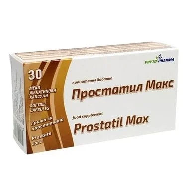 Простатил Макс при проблеми с простатата х30 капсули Phyto Pharma