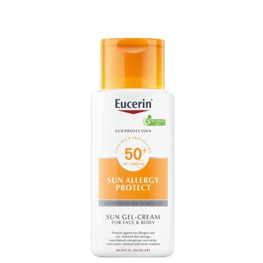 Eucerin Sun Allergy Protect Слънцезащитен гел-крем против слънчеви алергии SPF50+ х150 мл