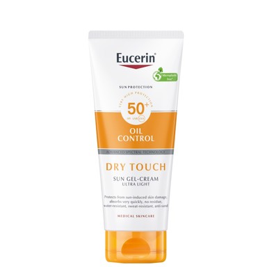Eucerin Oil Control Слънцезащитен гел-крем за тяло SPF50+ x200 мл