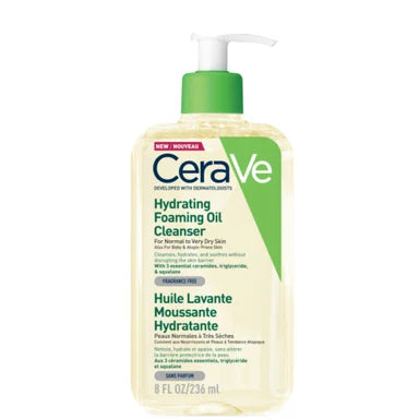 CeraVe Хидратиращо измиващо олио за лице и тяло за нормална и много суха кожа х236 мл