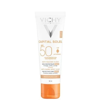 Vichy Capital Soleil 3в1 Слънцезащитен тониран крем против пигментни петна SPF50 х50 мл