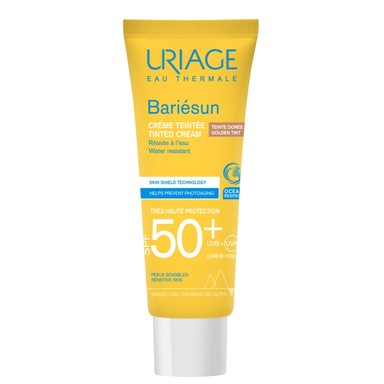 Uriage Bariesun Слънцезащитен тониран крем SPF50+ тъмен нюанс x50 мл