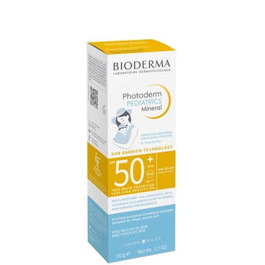 Bioderma Photoderm Pediatrics Слънцезащитен флуид SPF50+ х50 мл