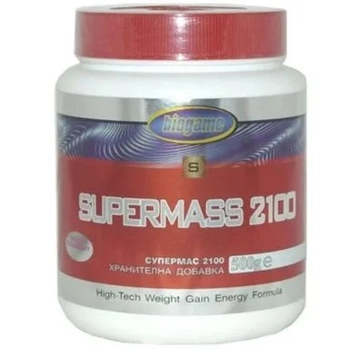 Supermass 2100 Креатин ягода х500 г Biogame