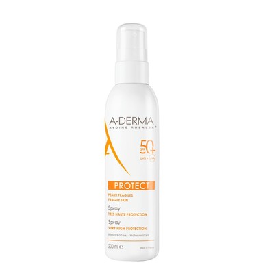 A-Derma Protect Слънцезащитен спрей SPF50+ x200 мл