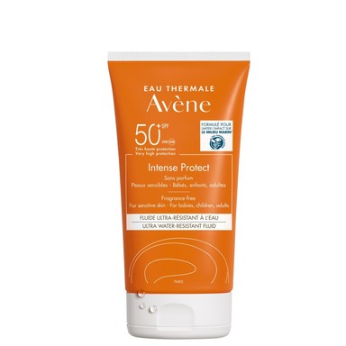 Avene Intense Protect Водоустойчив слънцезащитен флуид SPF50+ x150 мл