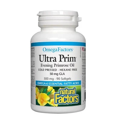 Вечерна иглика 500 мг при хормонален дисбаланс х90 меки капсули Natural Factors