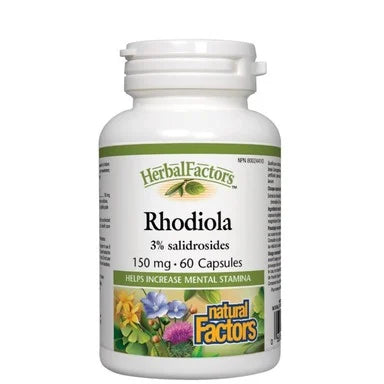 Златен корен 150 мг при силен стрес х60 капсули Natural Factors