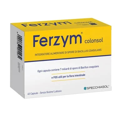 Ferzym Colonsol за балансирана чревна флора х40 капсули Specchiasol