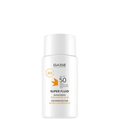 Babe Super Fluid Sunscreen Слънцезащитен флуид SPF50 х50 мл