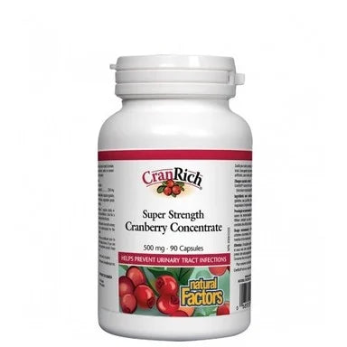 Червена боровинка при инфекции на пикочните пътища 500 мг х90 капсули Natural Factors