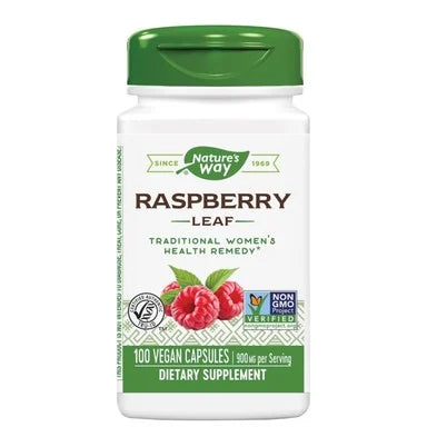 Малина лист при болезнена менструация х100 капсули Nature's Way