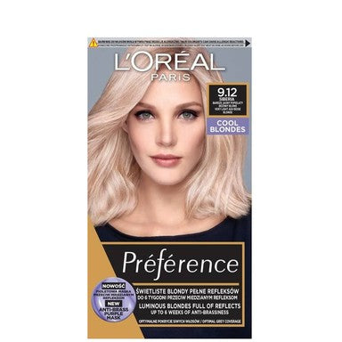 Loreal Preference Боя за коса N9.12 много светло пепеляво бежово рус