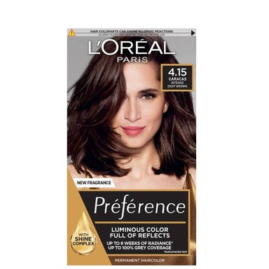 Loreal Preference Боя за коса N4.15 интензивно кестеняв