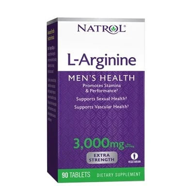 Л-Аргинин за общ тонус х90 таблетки Natrol