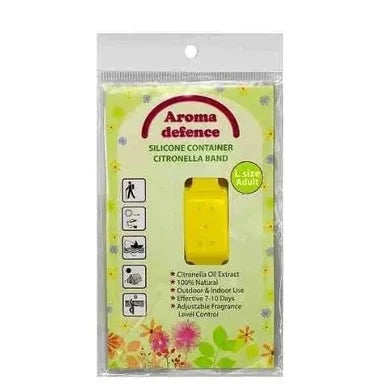 Aroma Defence Силиконова гривна с контейнер с аромат на цитронела x1 брой Phyto Wave