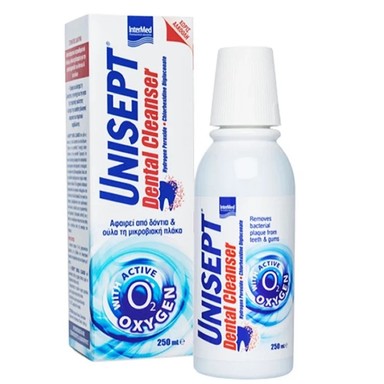 Unisept Dental Cleanser Вода за уста за ежедневна употреба х250 мл Intermed