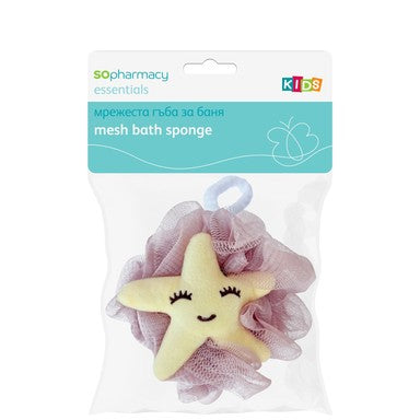 SOpharmacy Essentials Мрежеста гъба за баня звезда