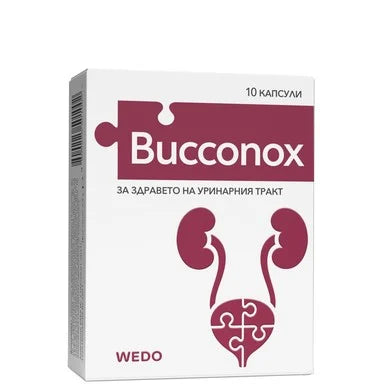 Bucconox за цистит и здравето на уринарния тракт x10 капсули Wedo
