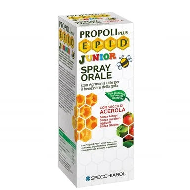 Epid Junior Спрей за гърло за деца с вкус на ягода х15 мл Specchiasol