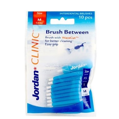 Jordan Clinic Интердентална четка M 0.6 мм х10 броя