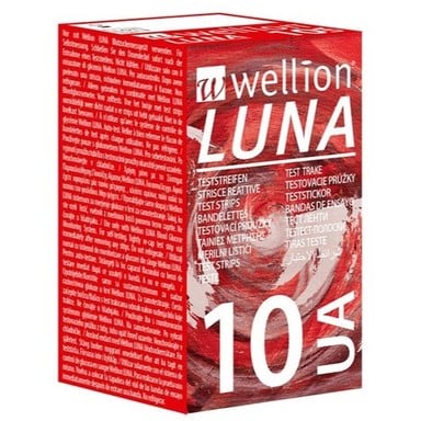 Wellion Luna Тест ленти за пикочна киселина х10 броя