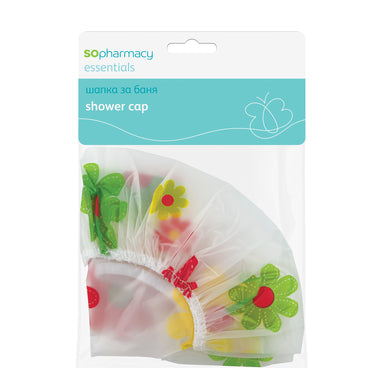 SOpharmacy Essentials Шапка за баня цветя